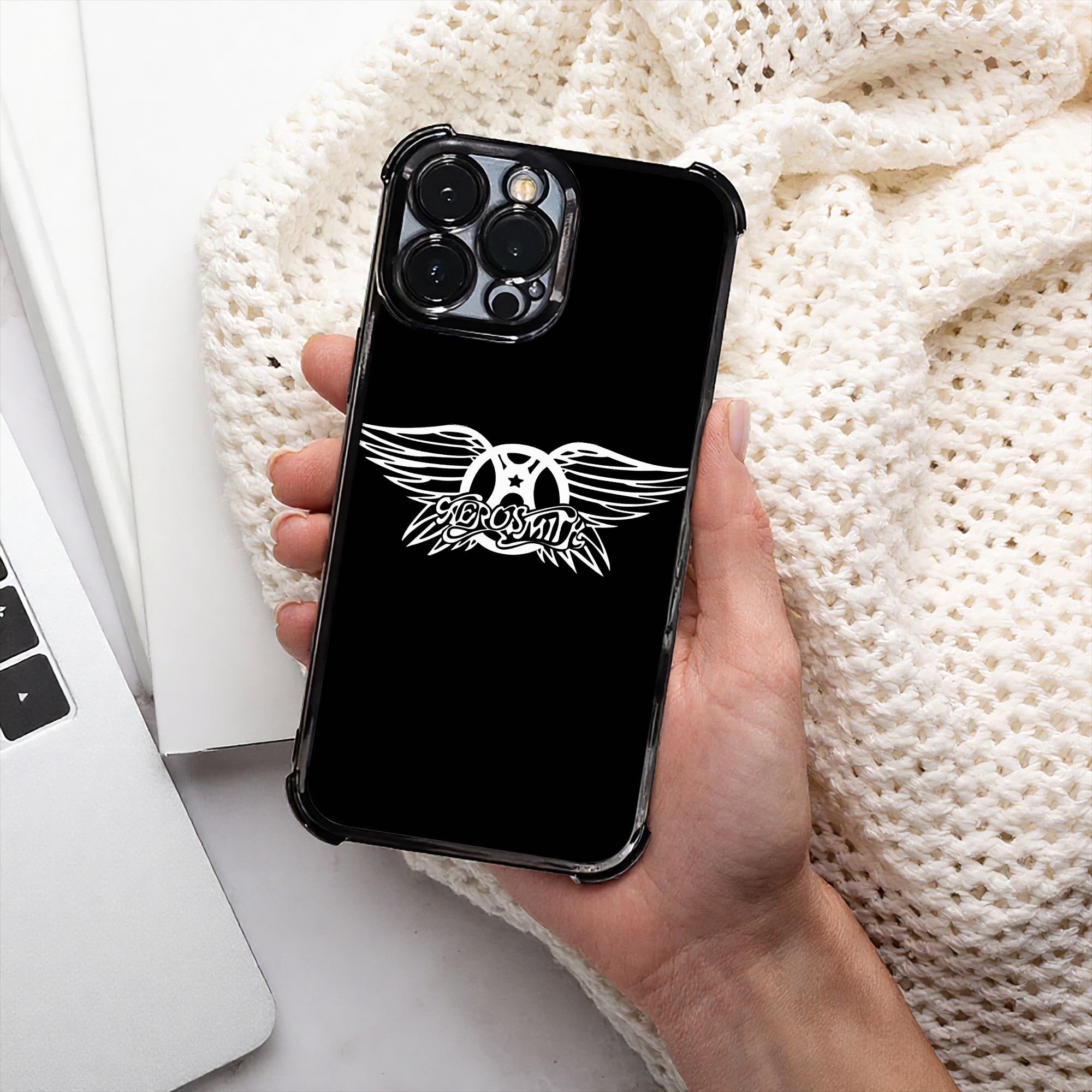 Phone Cases Metal - Band Rock Metal Phone Case Aerosmith