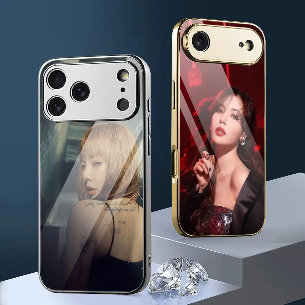 Phone Cases Metal - H-Hyuna Kpop Singer Phone Case For