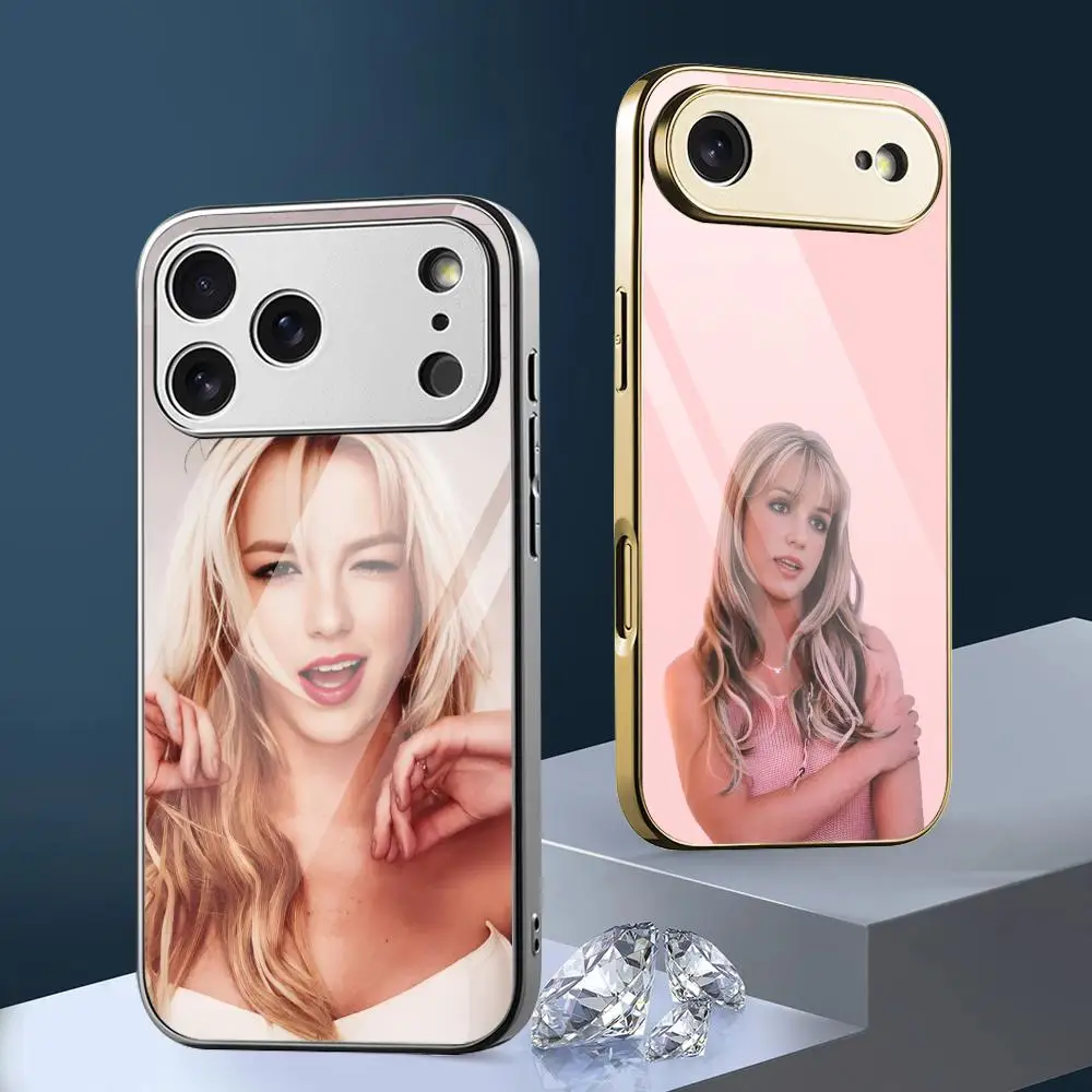 Phone Cases Metal - B-Britney S-Spears Pop Star Phone Case