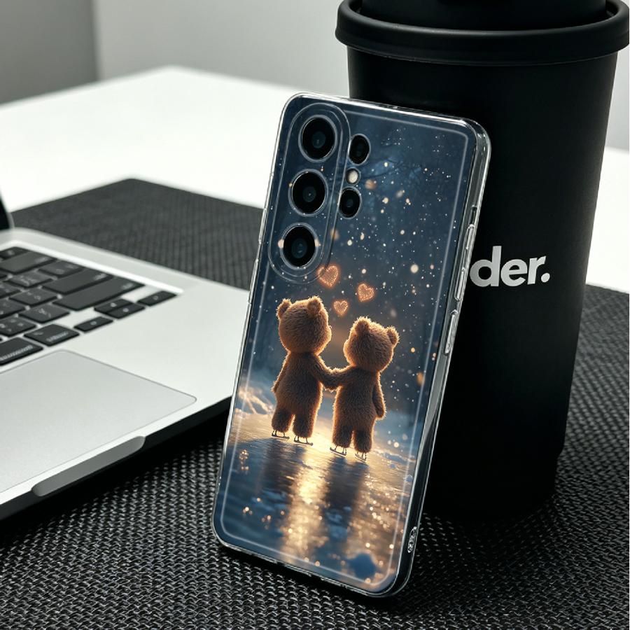 Bear Couple Under Starry Sky P - огляд і ціна Phone Cases Under $20