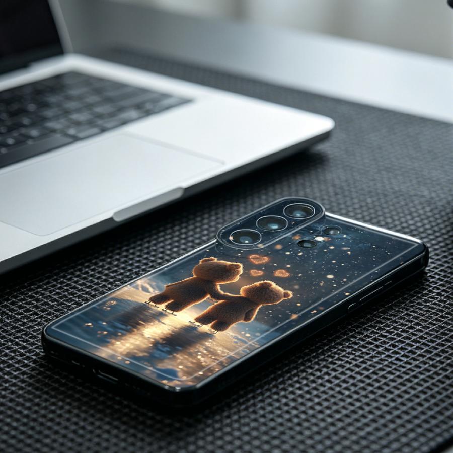 Bear Couple Under Starry Sky P - огляд і ціна Phone Cases Under $20