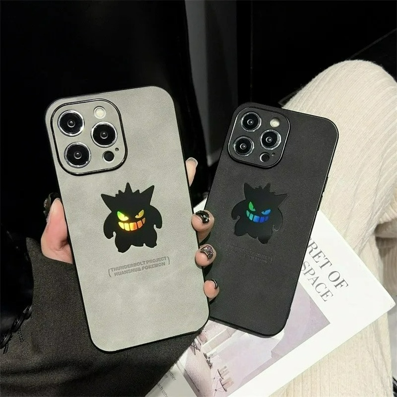Cartoon Anime Gengar Leather T - огляд і ціна Phone Cases Unique