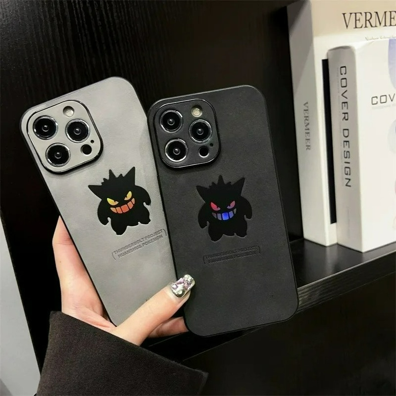 Cartoon Anime Gengar Leather T - огляд і ціна Phone Cases Unique