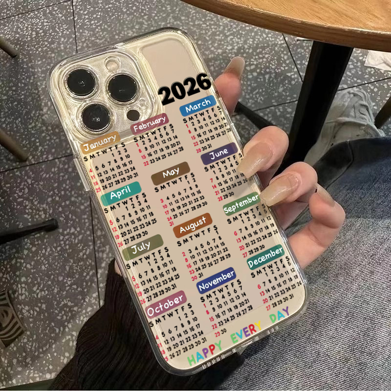 2026 Calendar Sunlight Paintin - огляд і ціна Phone Cases Transparent