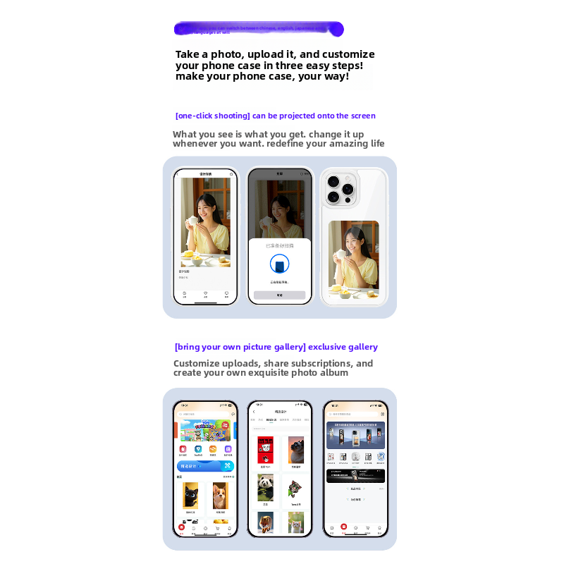 NFC Ink Display phone Case For - огляд і ціна Phone Cases Diy