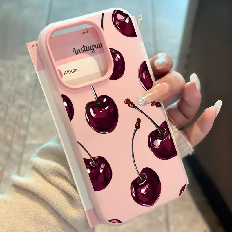 Red Cherry Jelly Phone Case Fo - огляд і ціна Phone Cases Hard