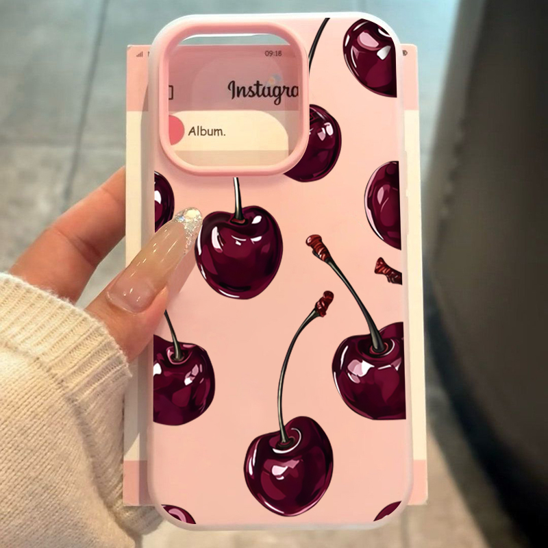 Red Cherry Jelly Phone Case Fo - огляд і ціна Phone Cases Hard
