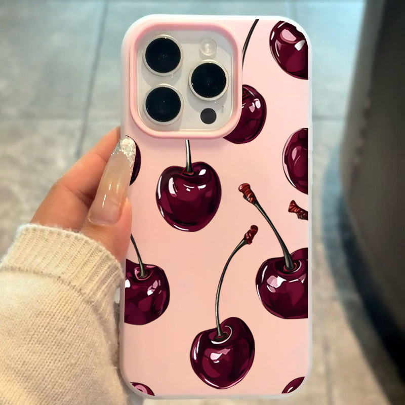 Red Cherry Jelly Phone Case Fo - огляд і ціна Phone Cases Hard