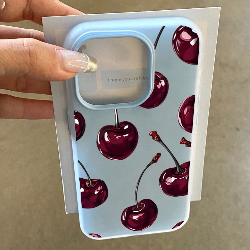 Red Cherry Jelly Phone Case Fo - огляд і ціна Phone Cases Hard