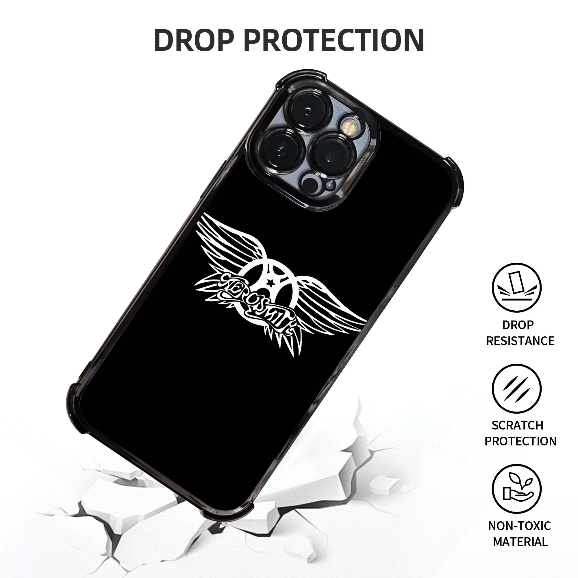 Band Rock Metal Phone Case Aer - огляд і ціна Phone Cases Metal