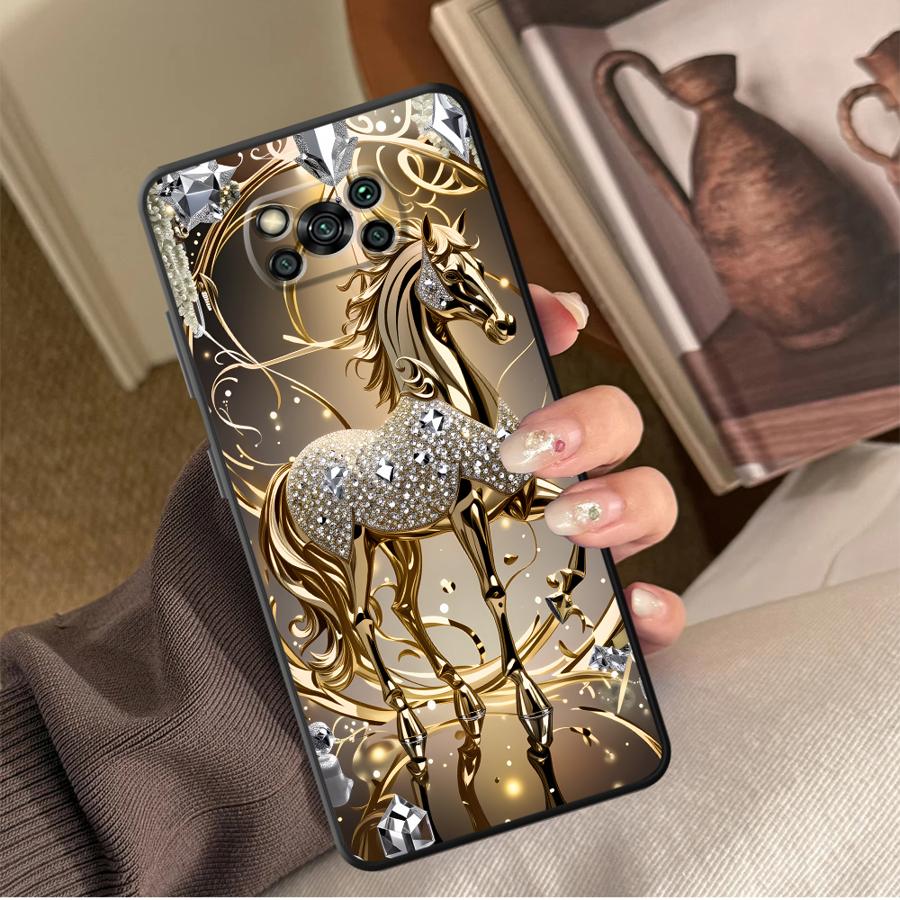 Golden Horse Funda Phone Cover - огляд і ціна Phone Cases Horse