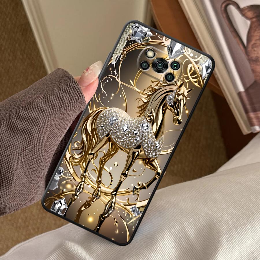 Golden Horse Funda Phone Cover - огляд і ціна Phone Cases Horse