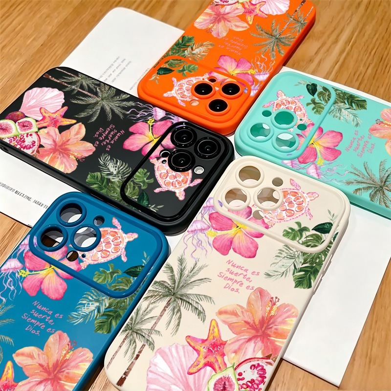 Tropical Hibiscus Sea Turtle P - огляд і ціна Phone Cases Unique