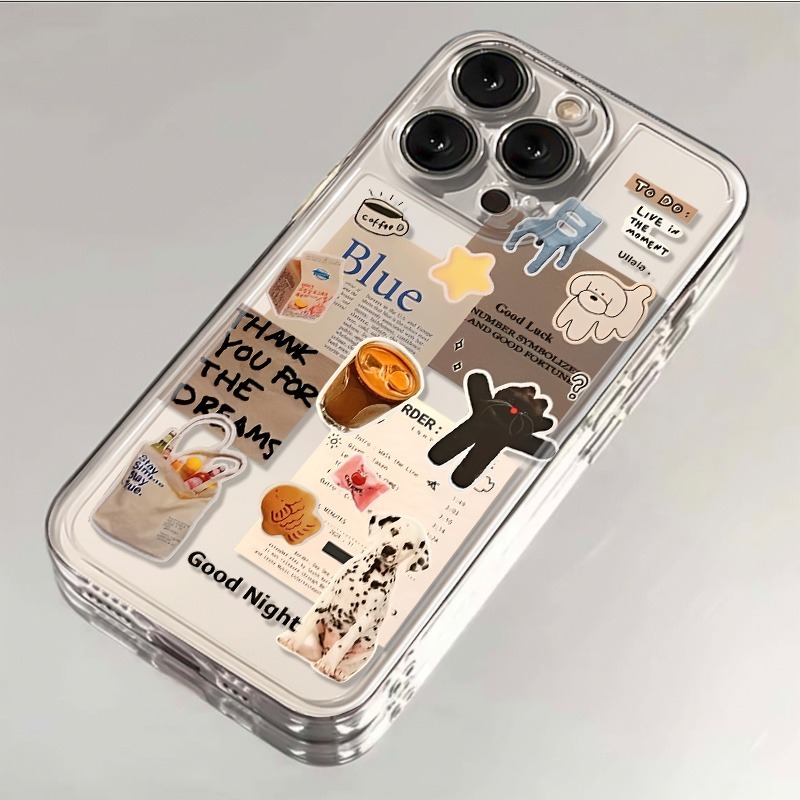 I Love Coffee Pattern Phone Ca - огляд і ціна Phone Cases Transparent
