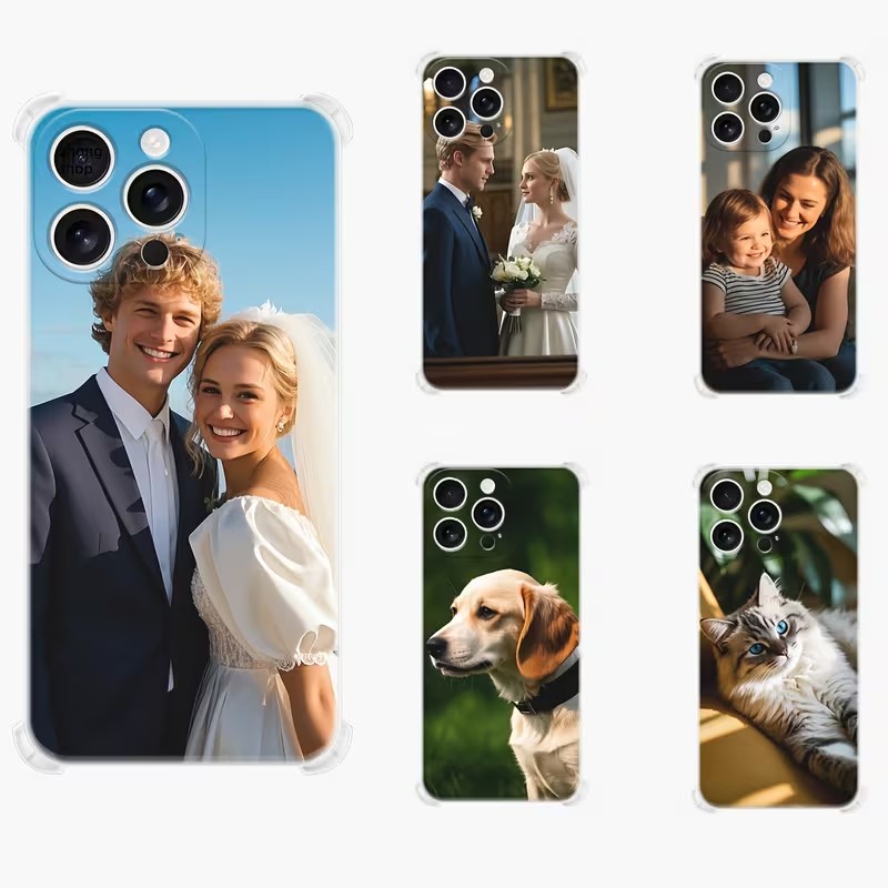 Clear Shockproof Cover For iPh - огляд і ціна Phone Cases Custom