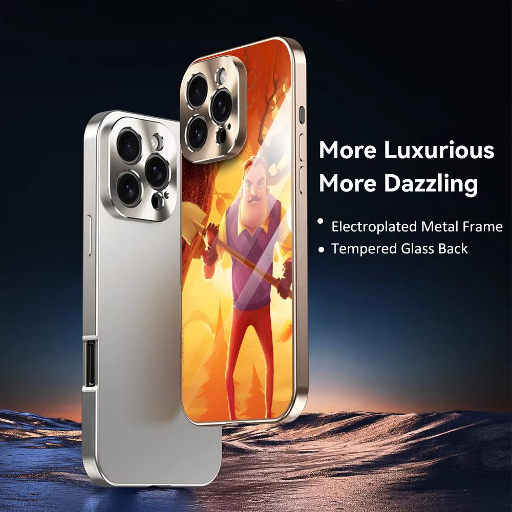 Game H-Hello Neighbor Phone Ca - огляд і ціна Phone Cases Metal