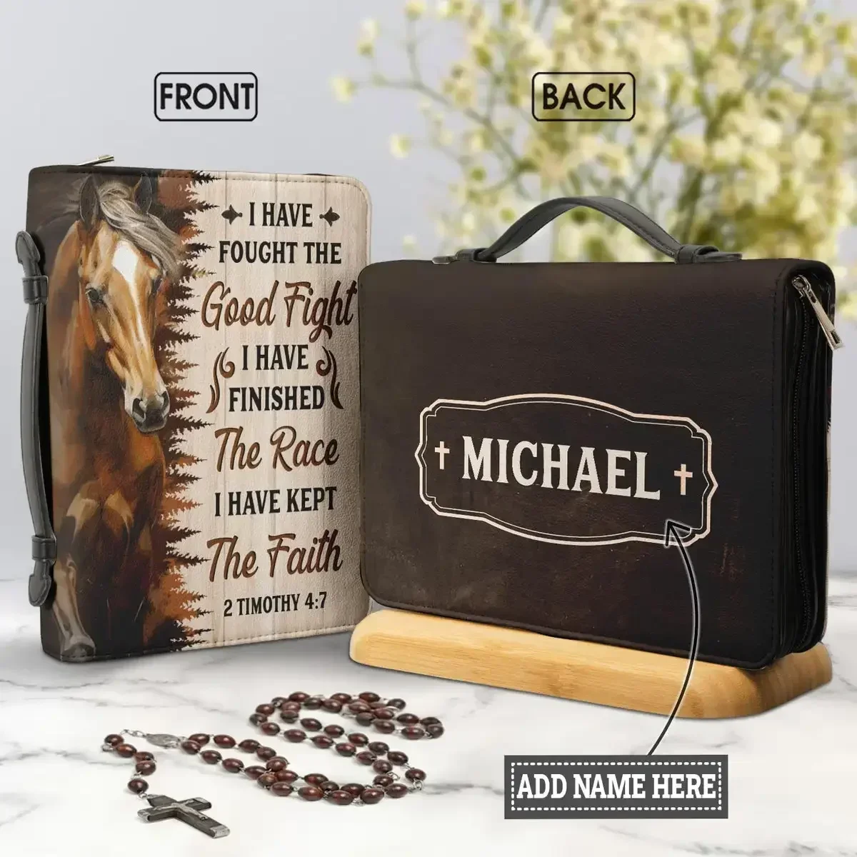 New PU Leather Bible Cover Cas - огляд і ціна Phone Cases Horse