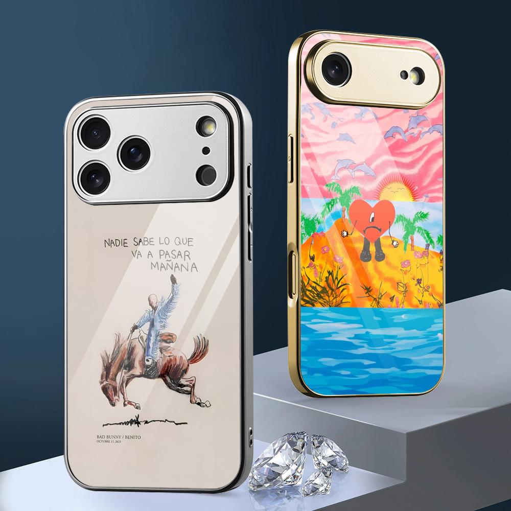 Rock Music Bad B-Bunny Phone C - огляд і ціна Phone Cases Metal