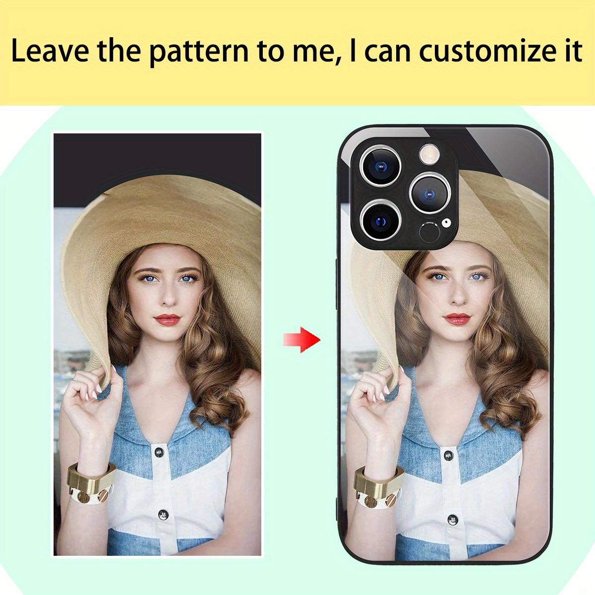 Custom Photo Mirror Glass Case - огляд і ціна Phone Cases Custom