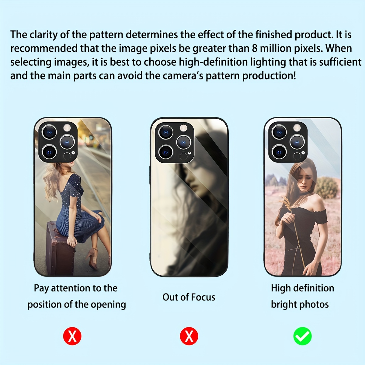 Custom Photo Mirror Glass Case - огляд і ціна Phone Cases Custom