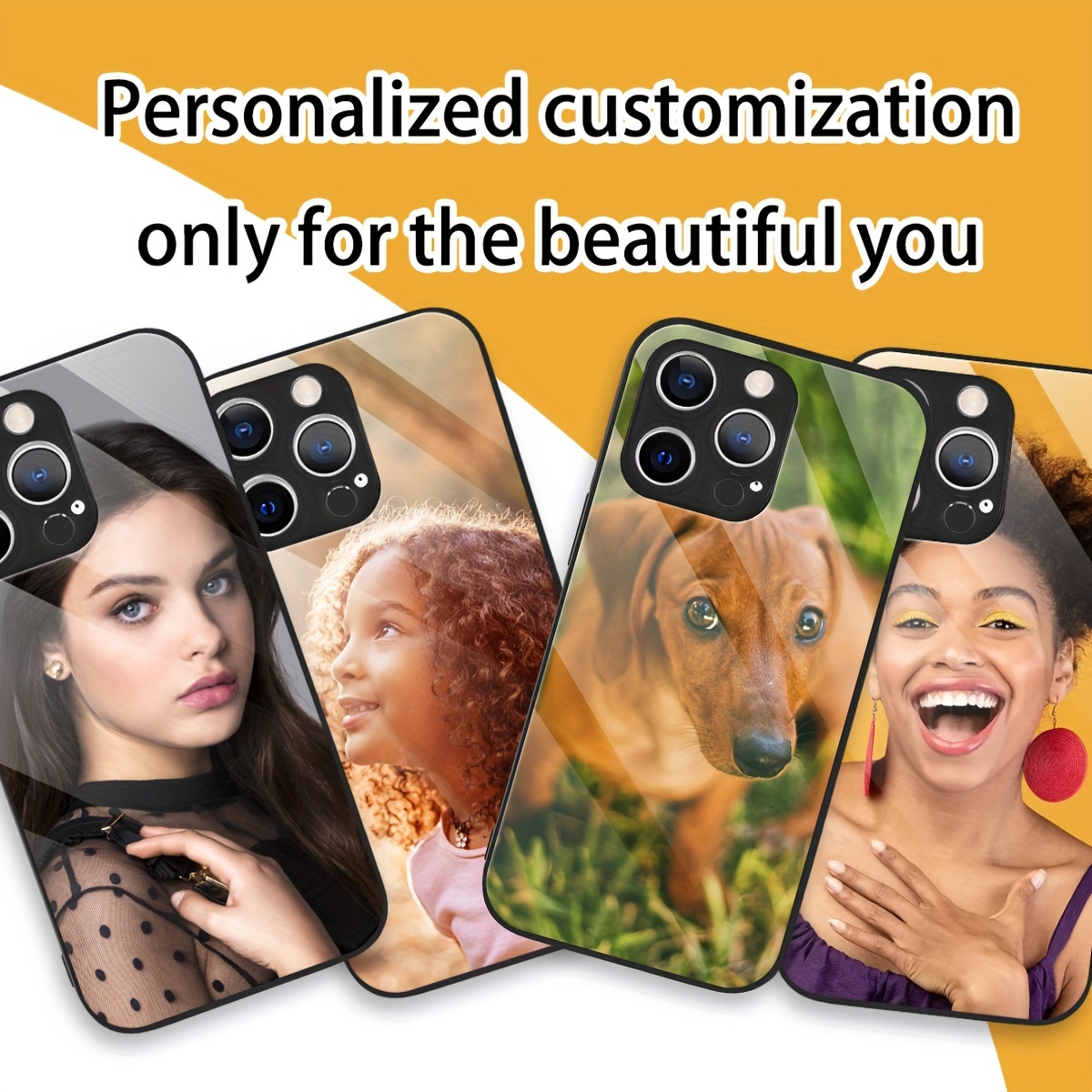 Custom Photo Mirror Glass Case - огляд і ціна Phone Cases Custom