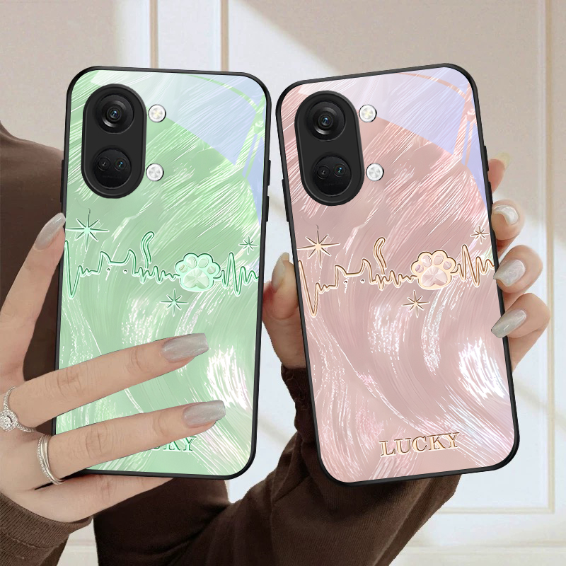 Lucky heartbeat paw print For  - огляд і ціна Phone Cases Oneplus
