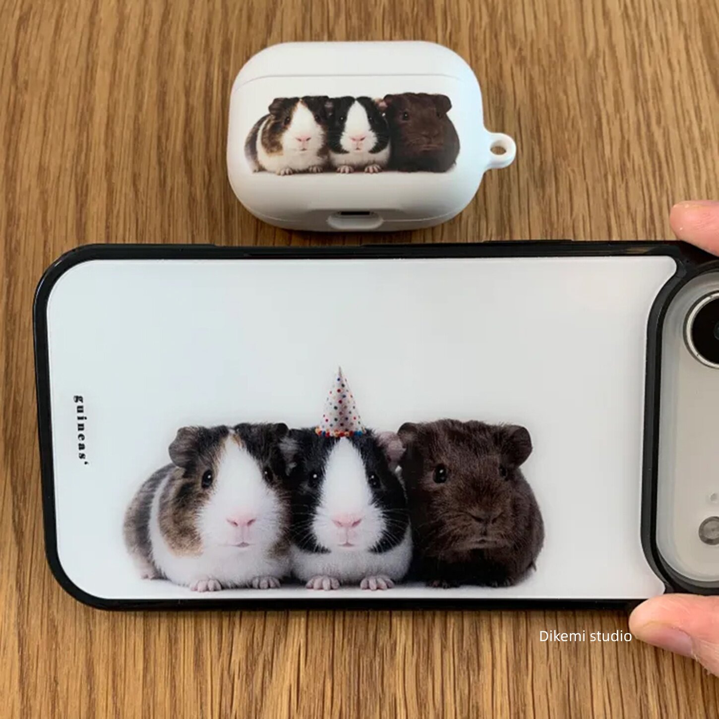 Korean Ins Lovely Three Guinea - огляд і ціна Phone Cases Unique