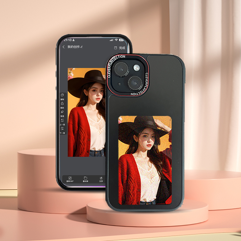 Smart 3-Color E-Ink Display Ph - огляд і ціна Phone Cases Diy