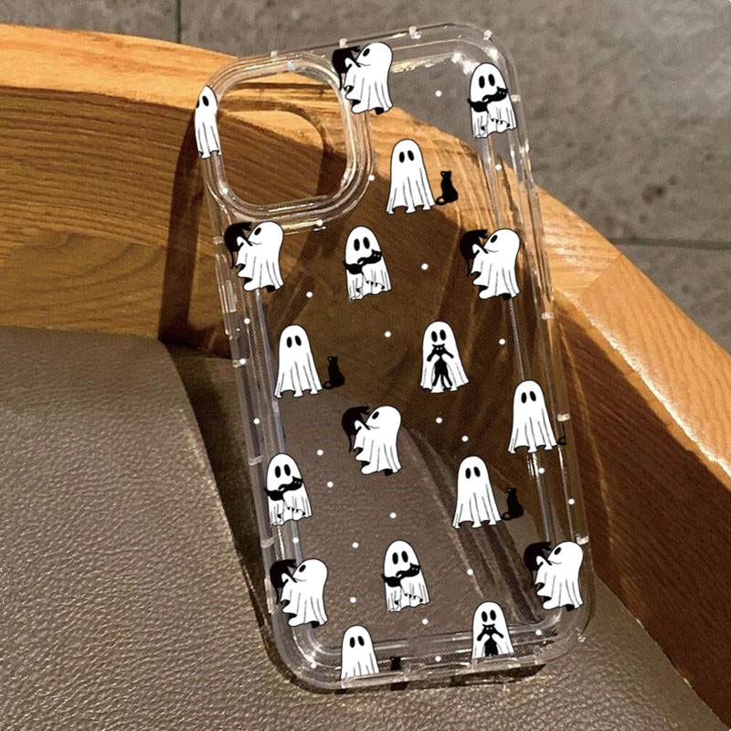 Western Halloween Cowboy Ghost - огляд і ціна Phone Cases Transparent