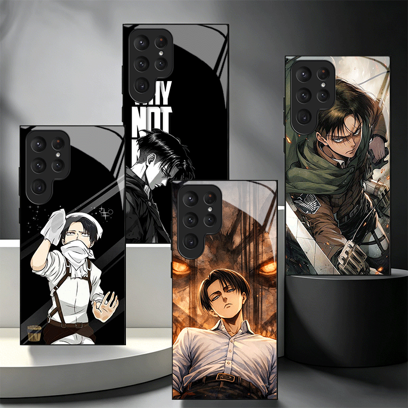 A-Attack On T-Titan Levi Glass - огляд і ціна Phone Cases On Shein