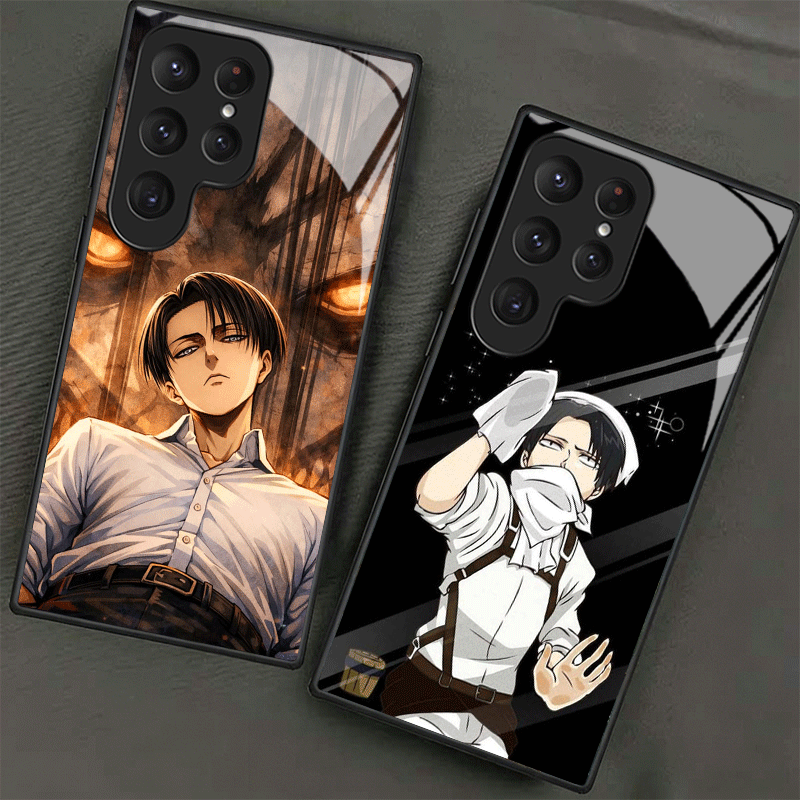 A-Attack On T-Titan Levi Glass - огляд і ціна Phone Cases On Shein