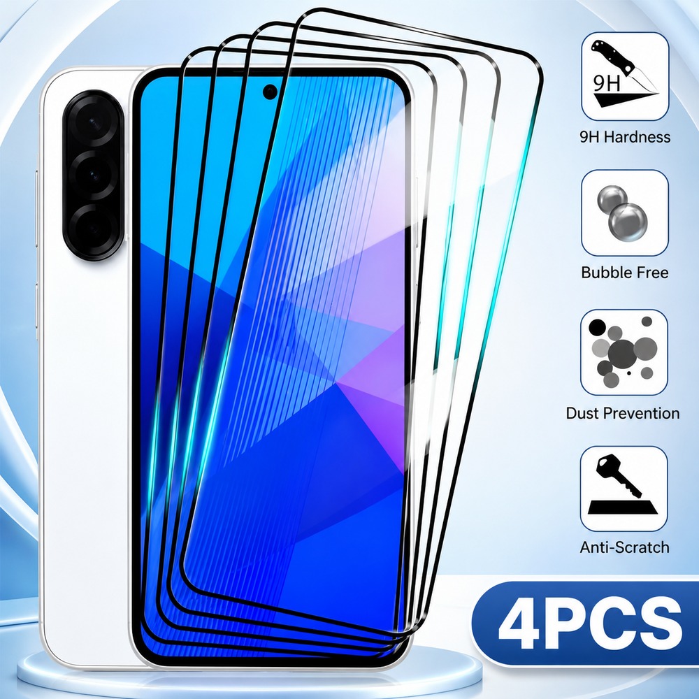4PCS Tempered Glass For Realme - огляд і ціна Realme C67