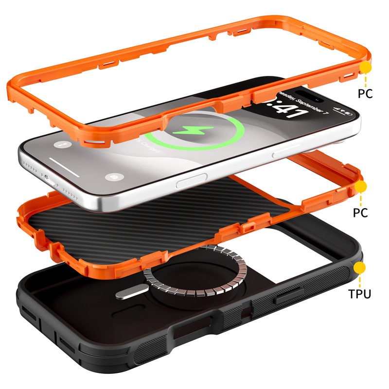 3IN1 Rugged Armor Shockproof O - огляд і ціна Rugged Armor Case