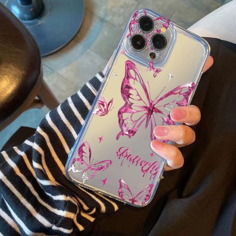 Y2K Glitter Butterfly Phone Ca - огляд і ціна Phone Cases Transparent