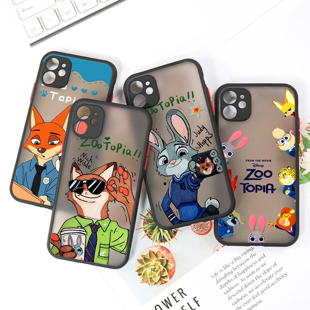 Disney Nick Judy Matte Translu - огляд і ціна Phone Cases Unique